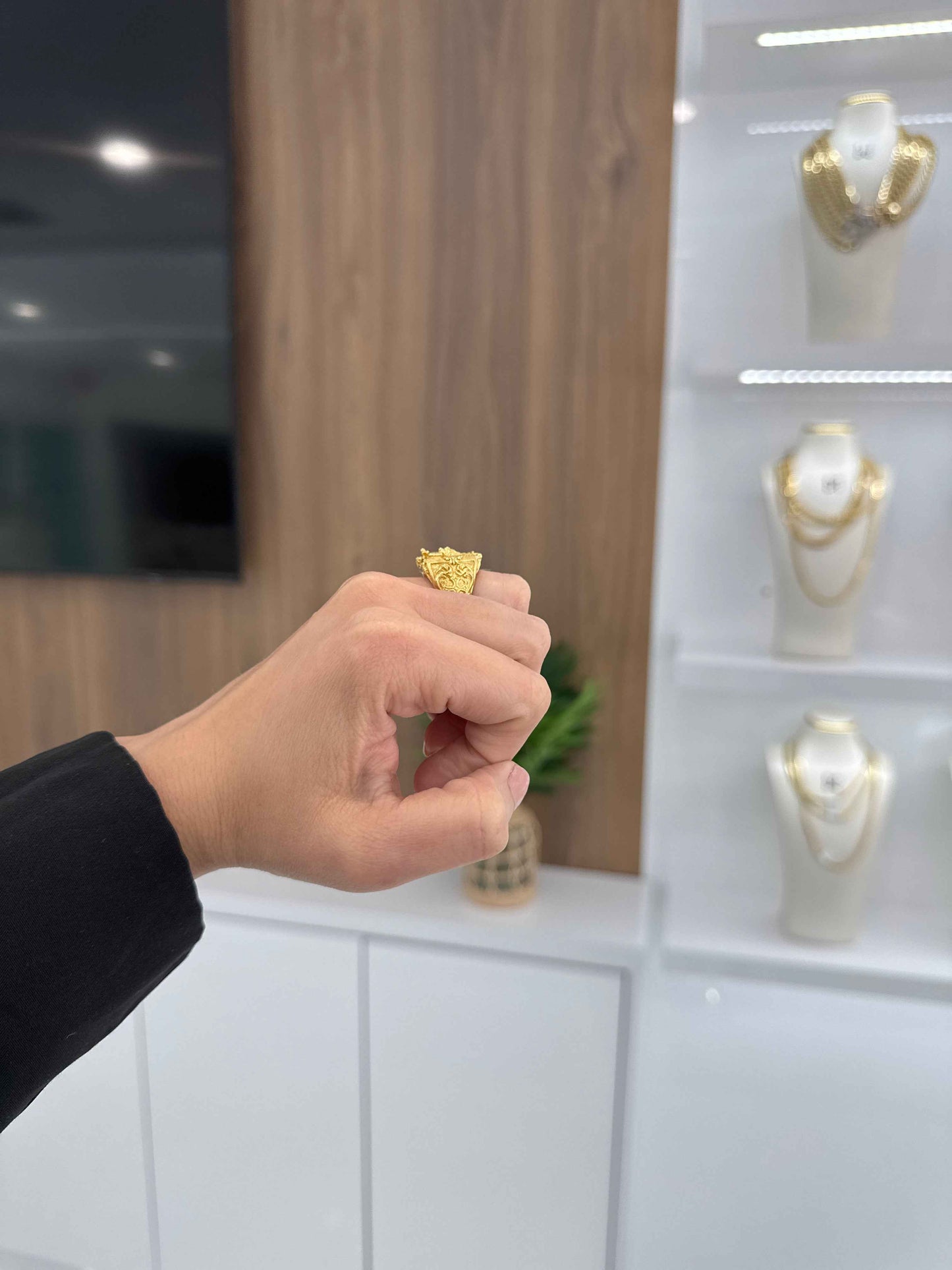 10K Sold Men Ring