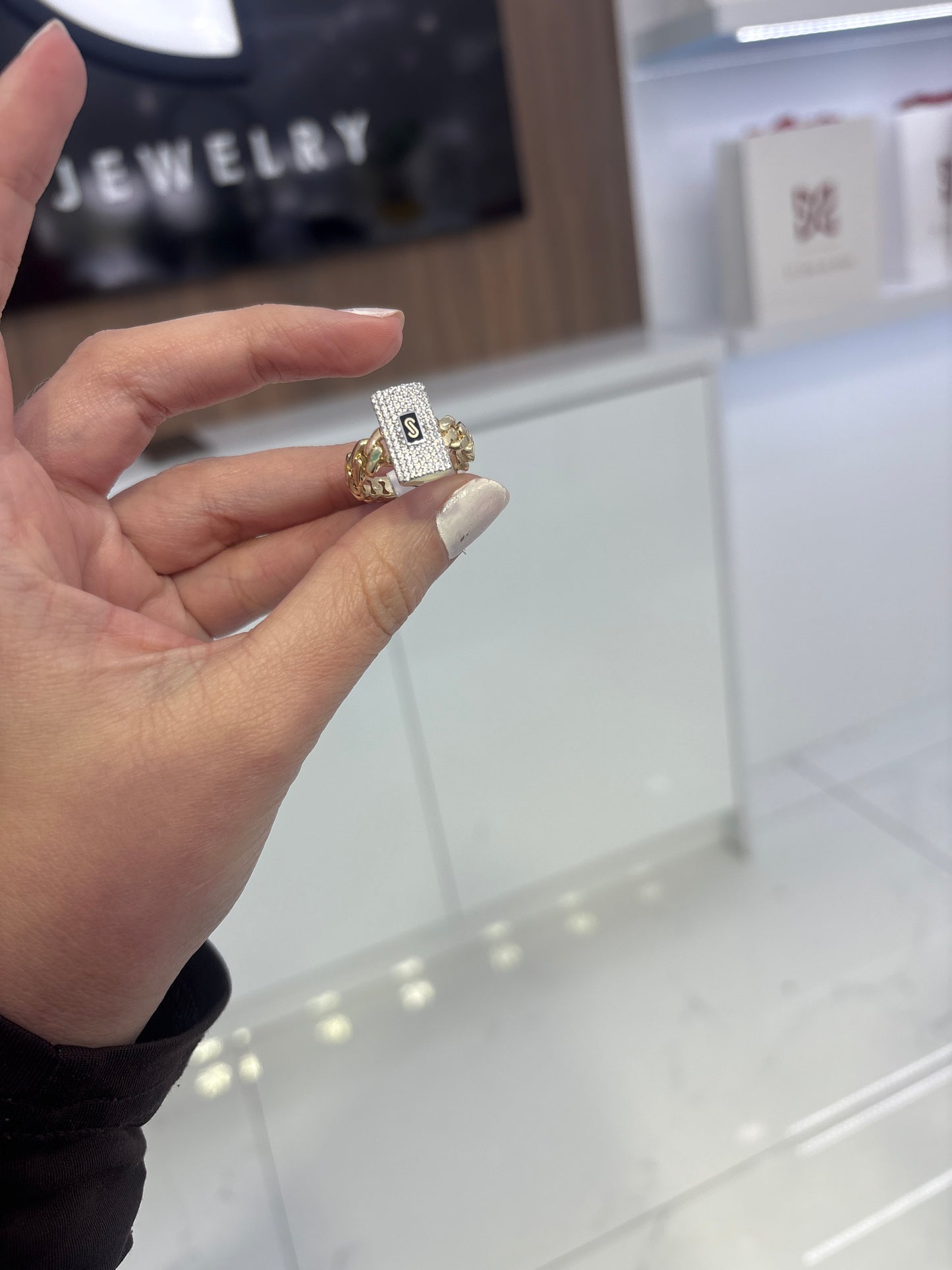 10K Monaco Ring