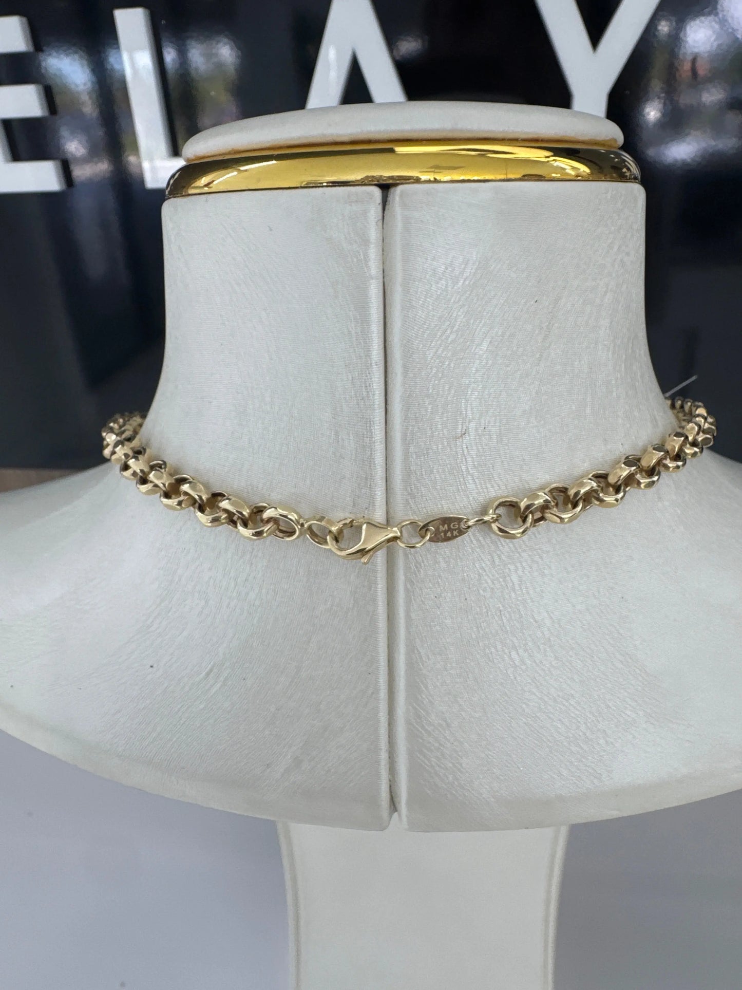 14K Rolo Necklace My Store