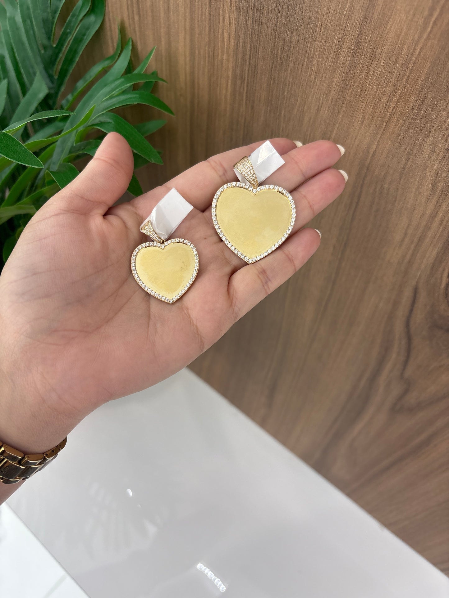 14k heart pending photo