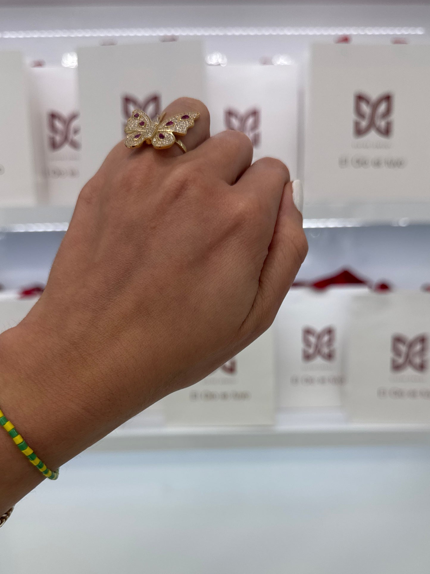 14K Butterly Ring