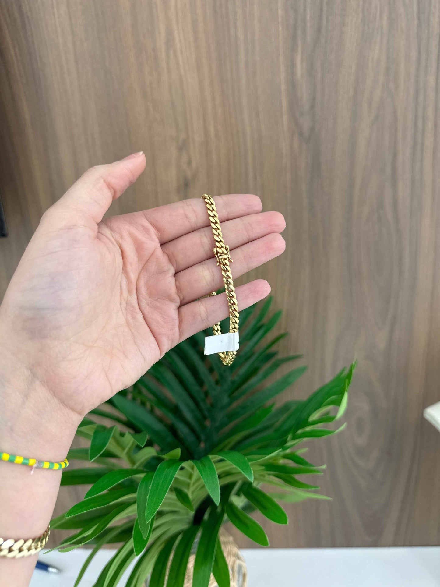 10K 5 MM Italian Cuban link Bracelet
