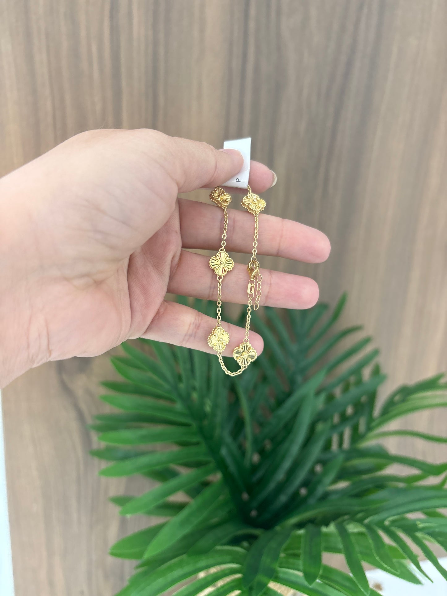 10K Five Golden Bracelet My Store