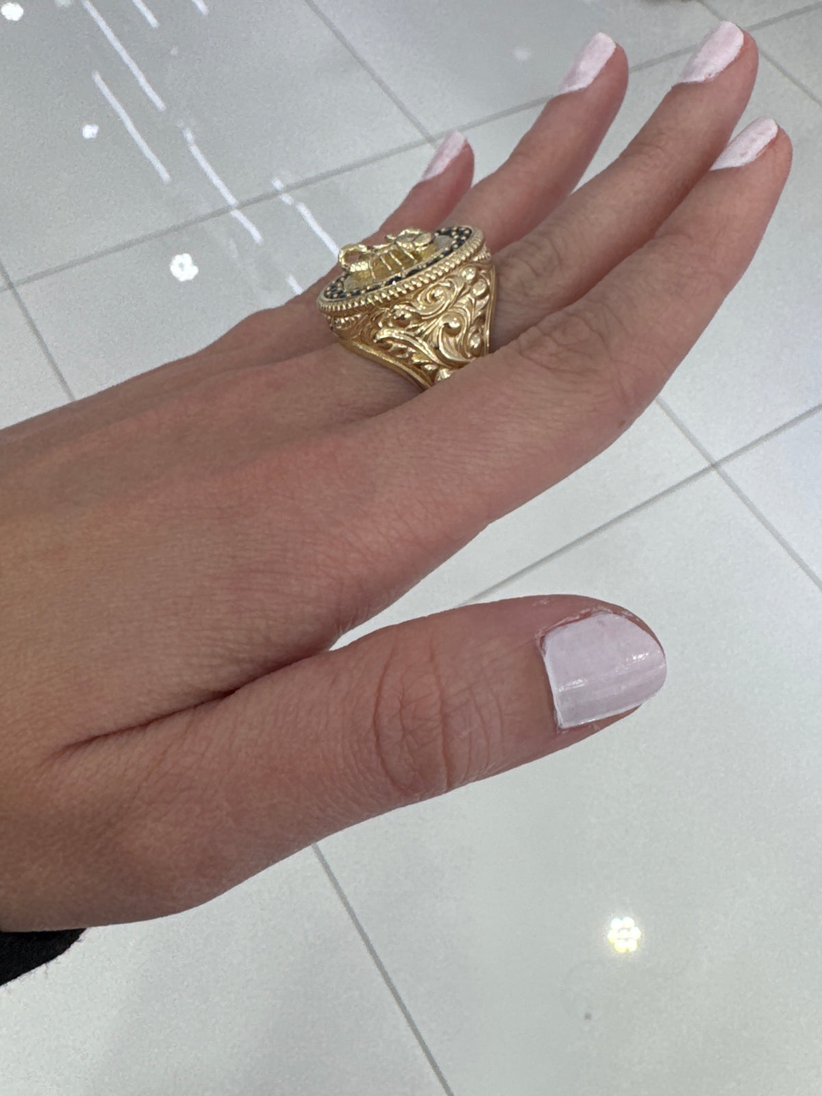 10K Scorpio Ring