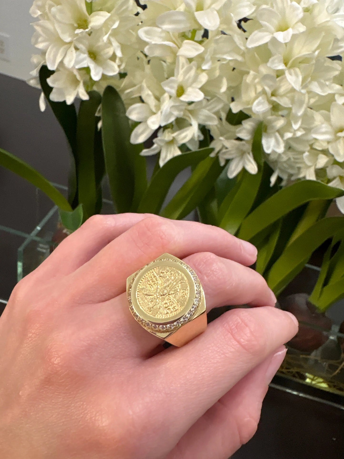 14K Centenario Ring My Store