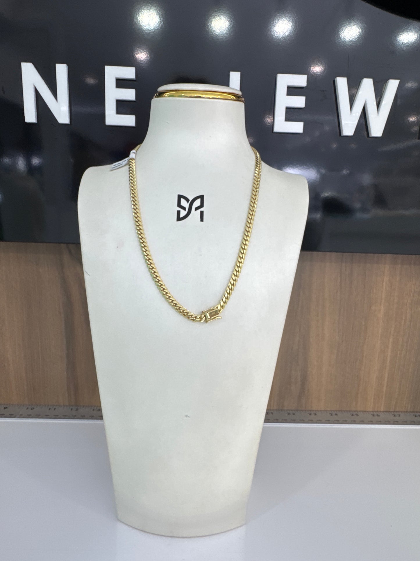 14K 5MM Cuban Link Chain