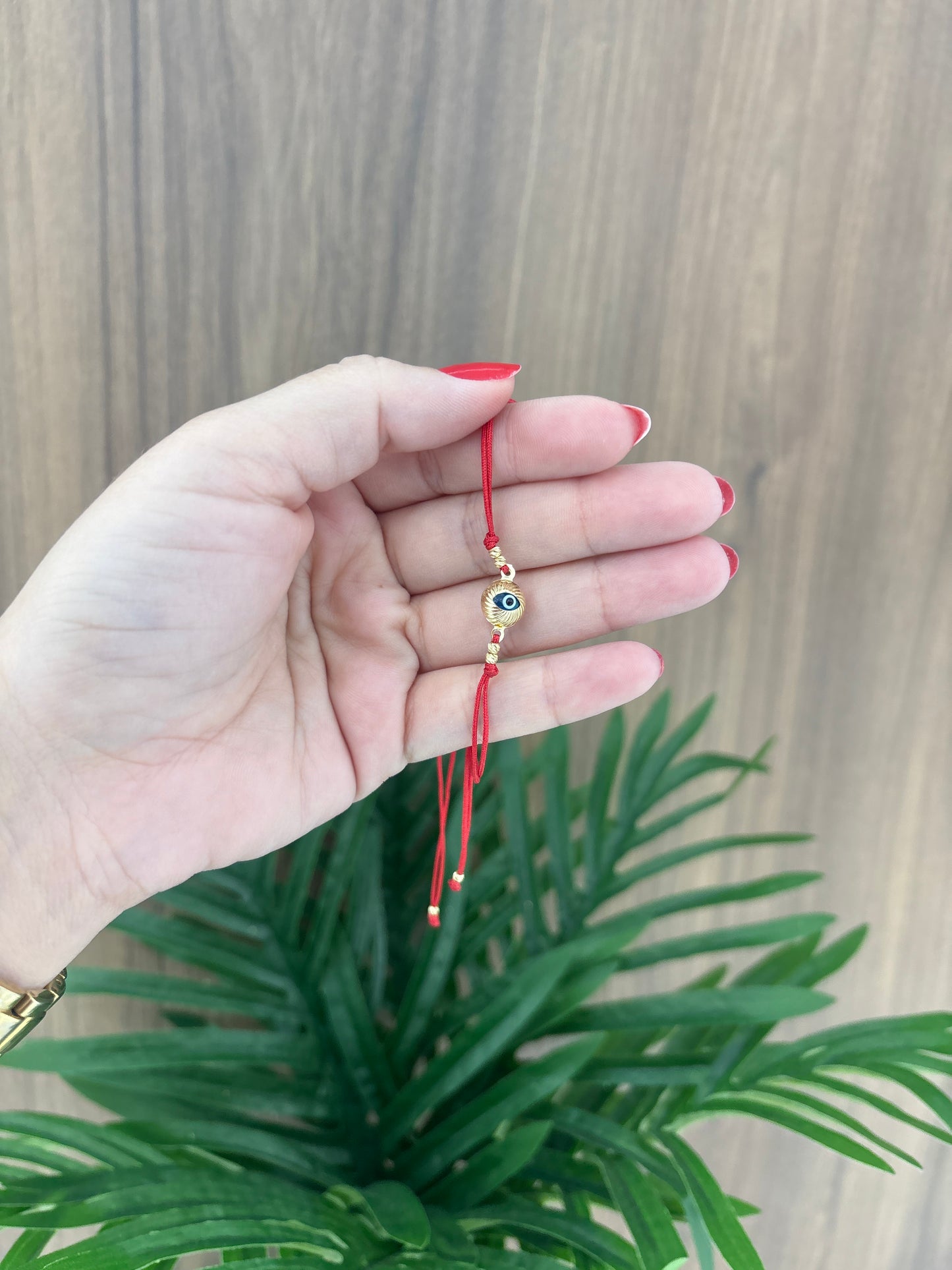 14k Bracelet de ojo turco
