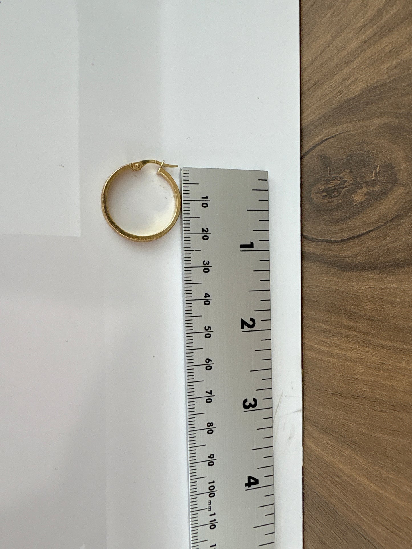 14K Little Hoops