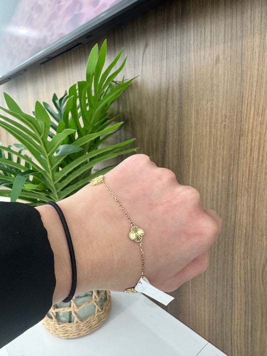 10 karat 3 Flore Bracelet