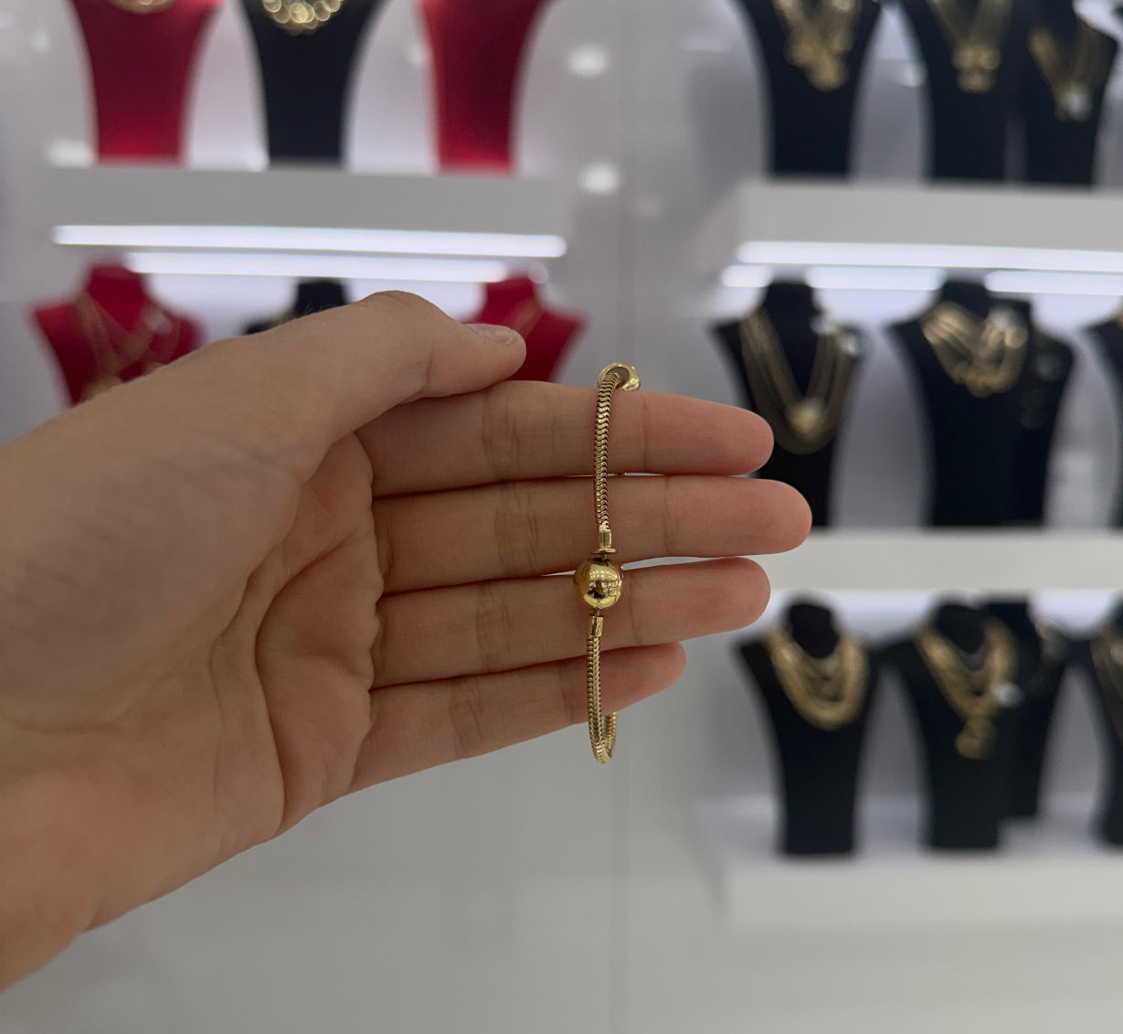 10K Plain Pando Bracelet My Store