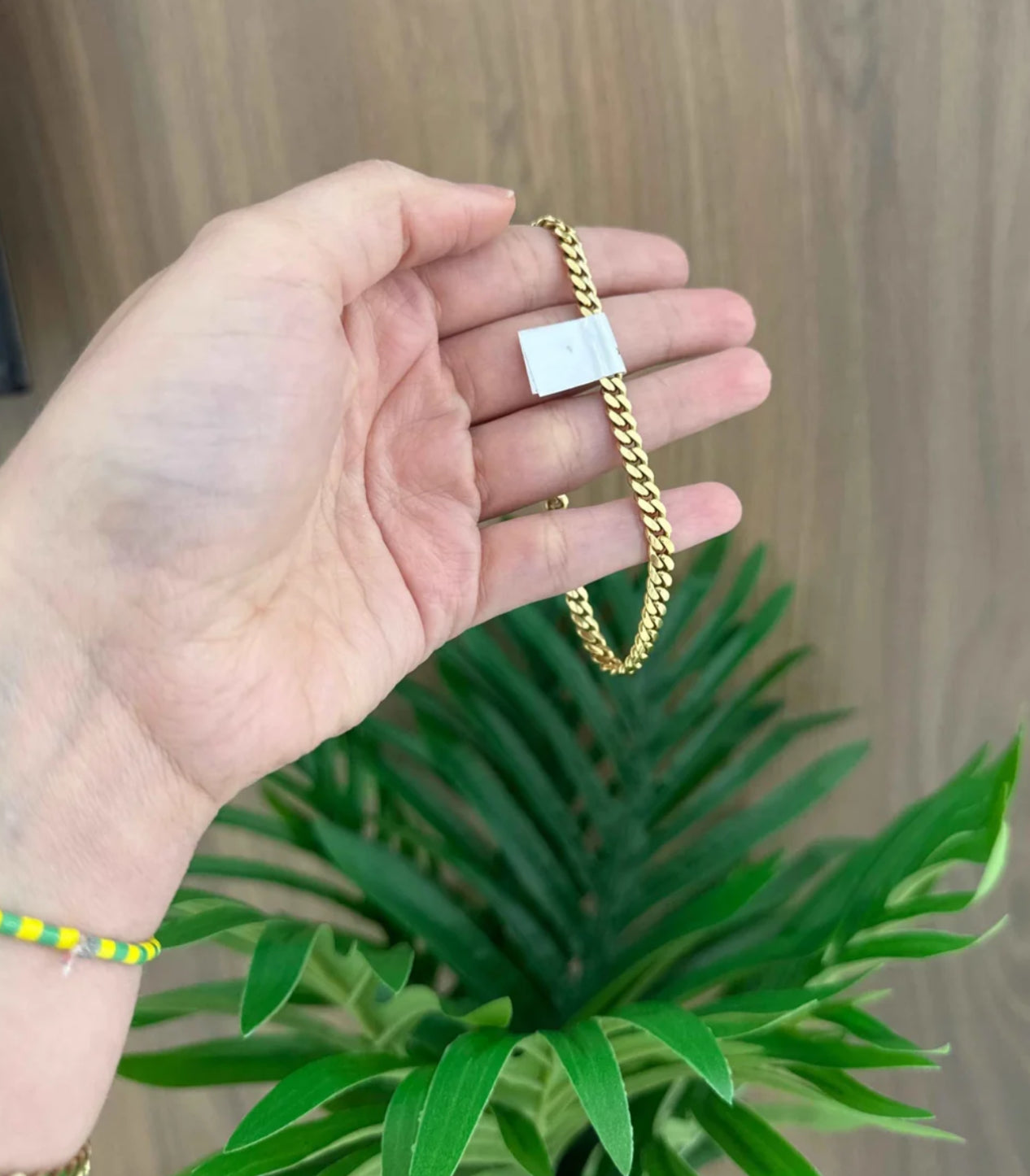 14K 5mm Cuban link bracelet