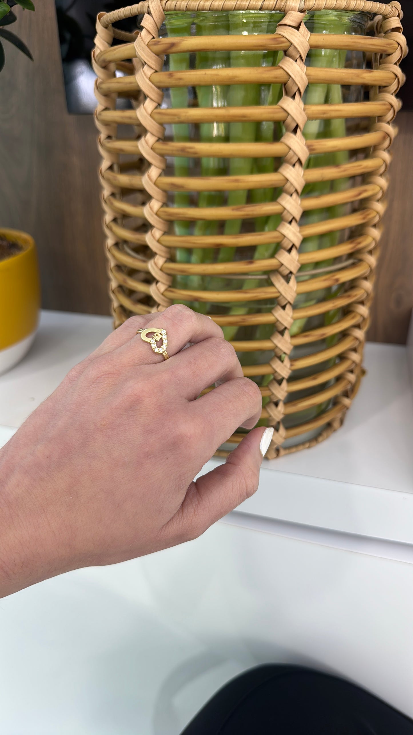 10k 15 Heart Ring