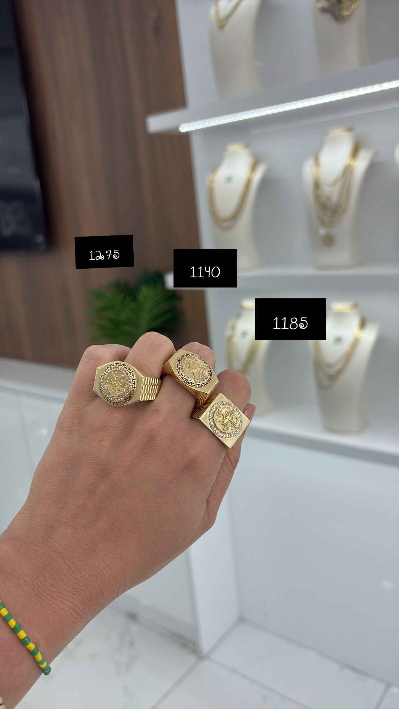 14k centenario ring
