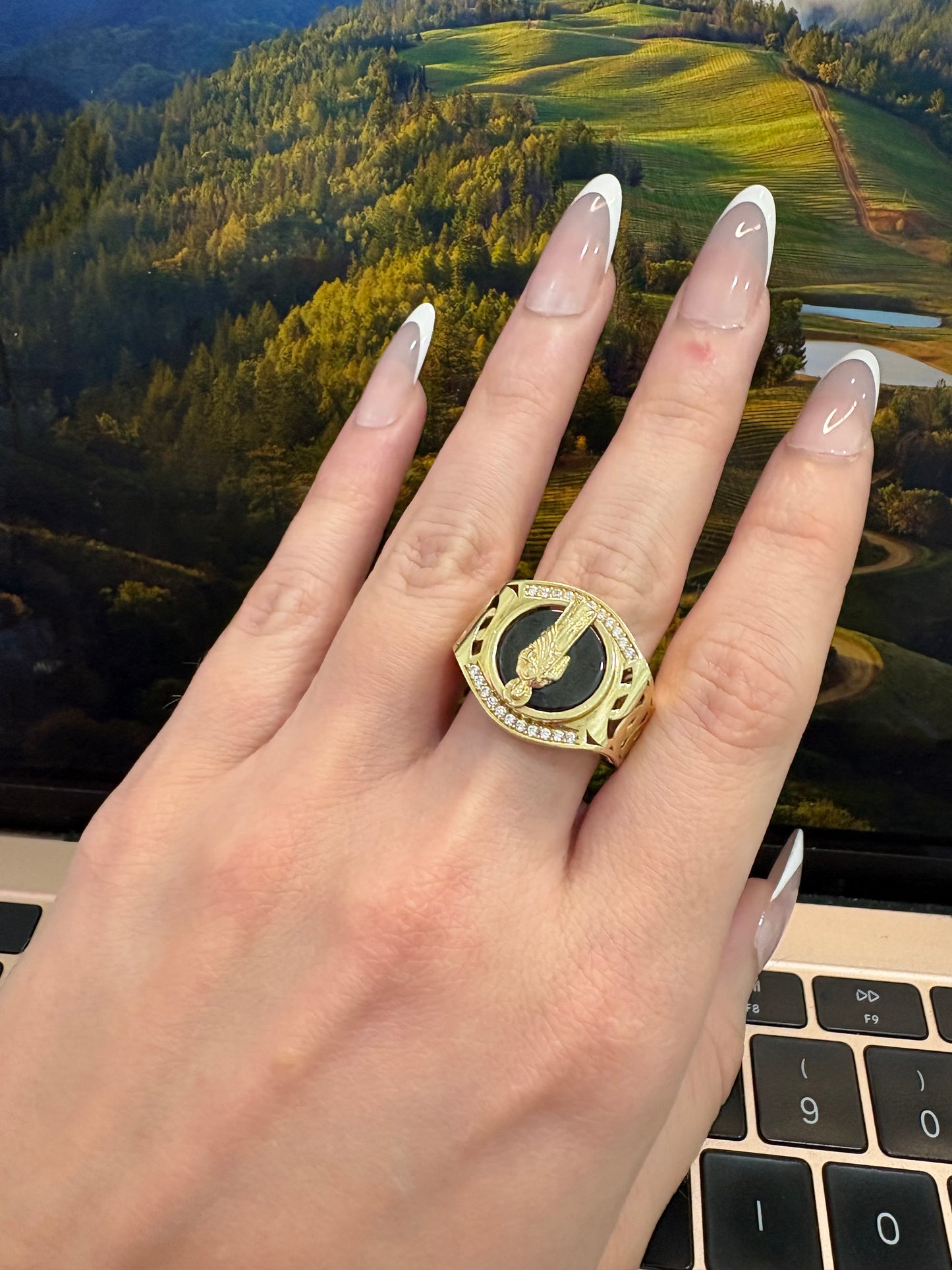 14K San Judas Ring