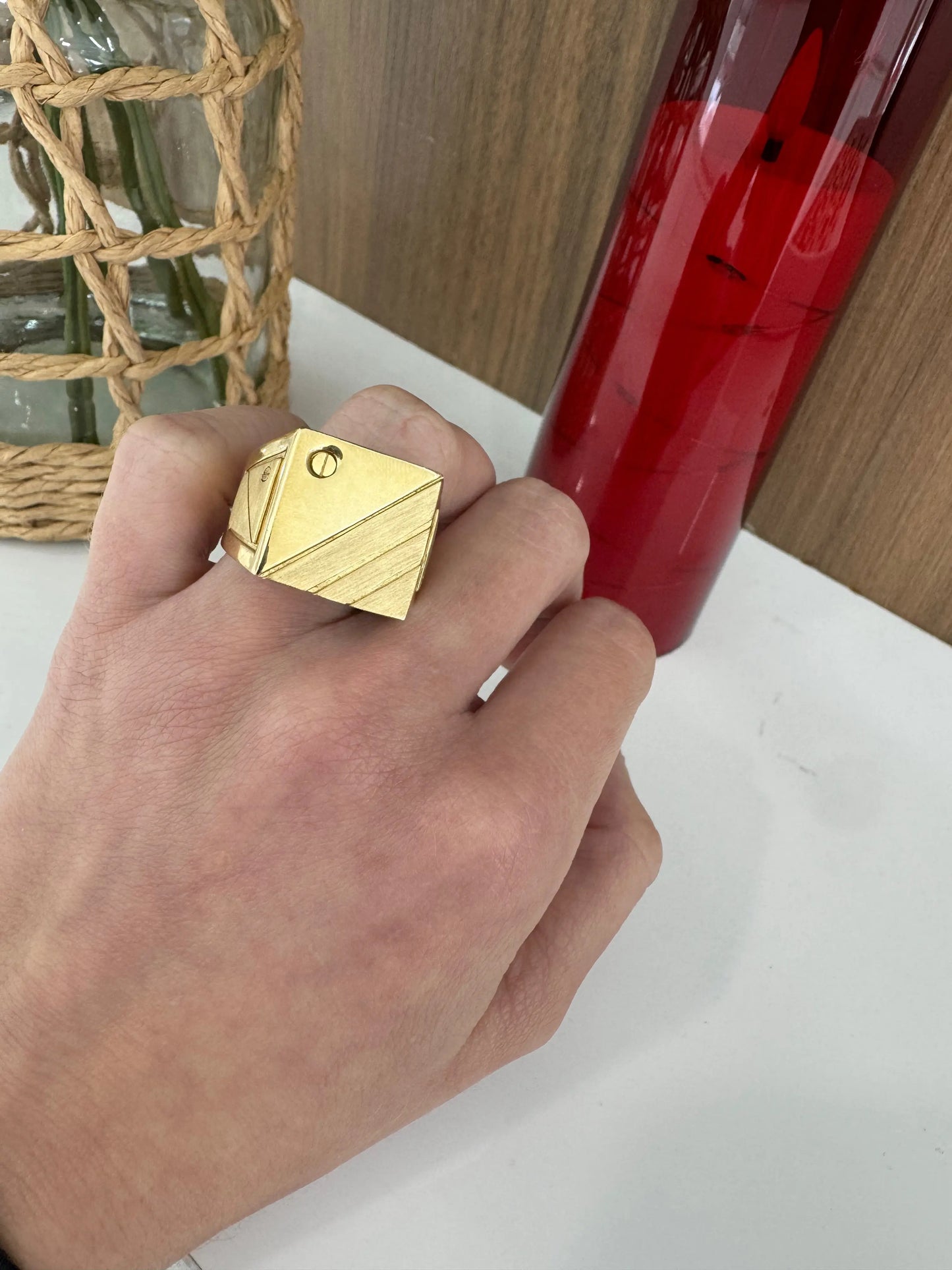 10K Plain Men Ring My Store