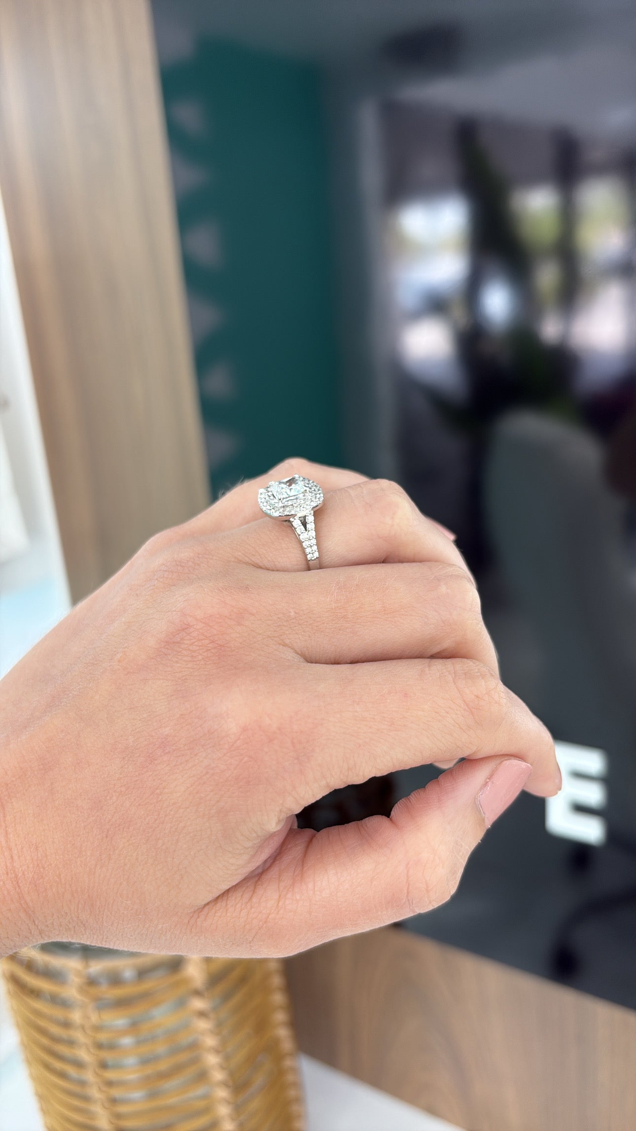 14K Diamond Ring