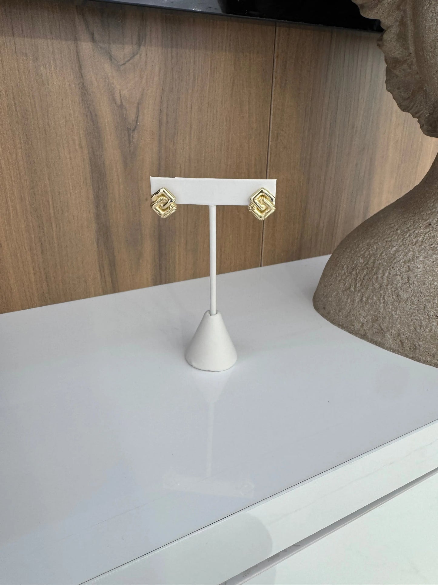 10K Omega Earring My Store