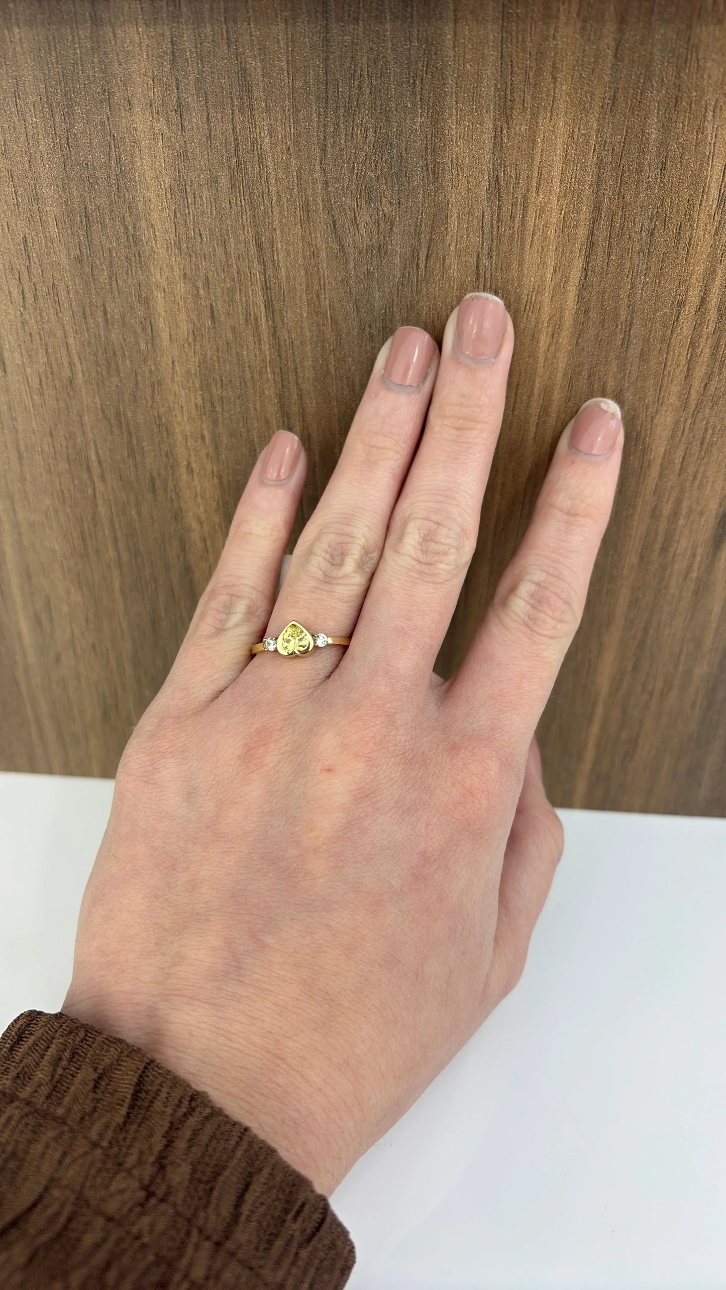 14K Heart Ring My Store