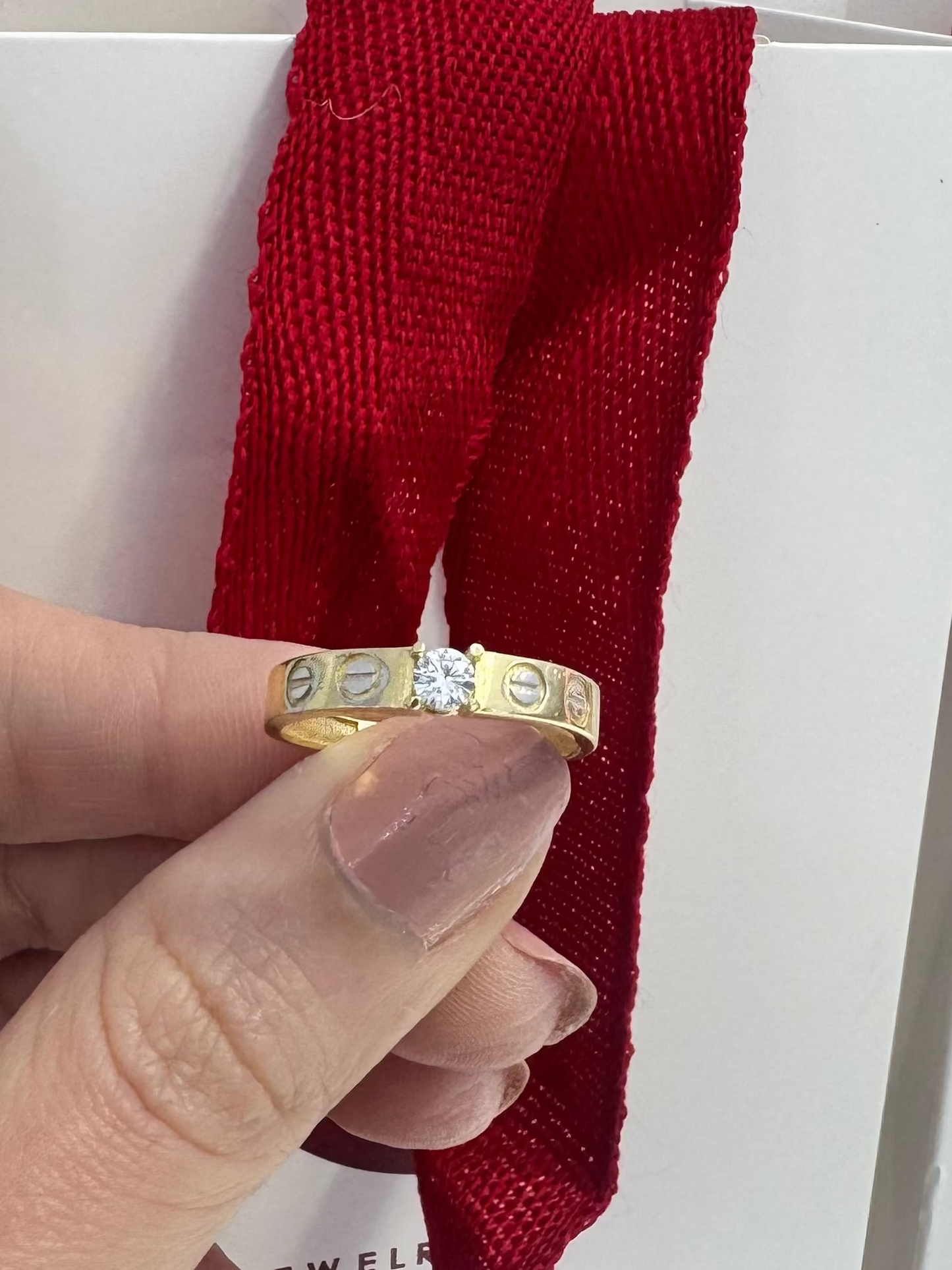 10K Band Ring