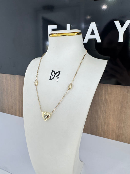 10K Heart Necklace