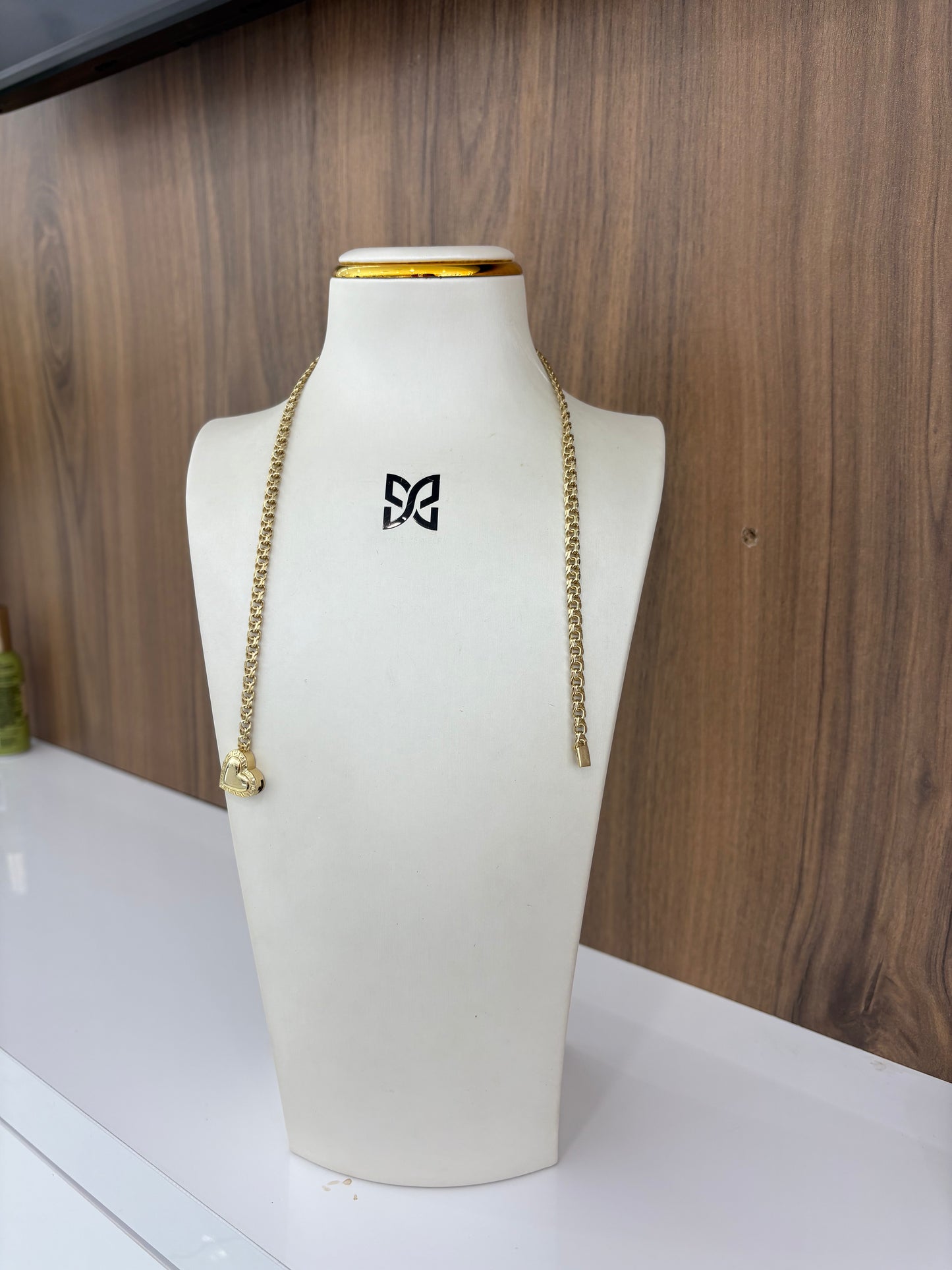 10K Chino Link Necklace