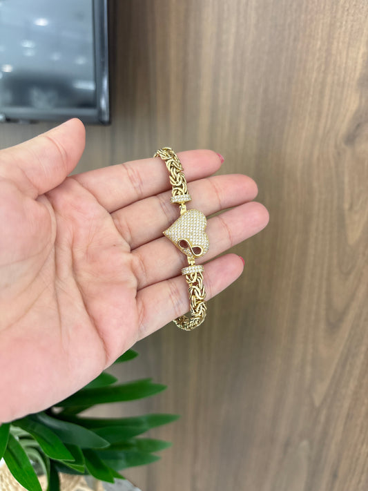 10k heart bracelet