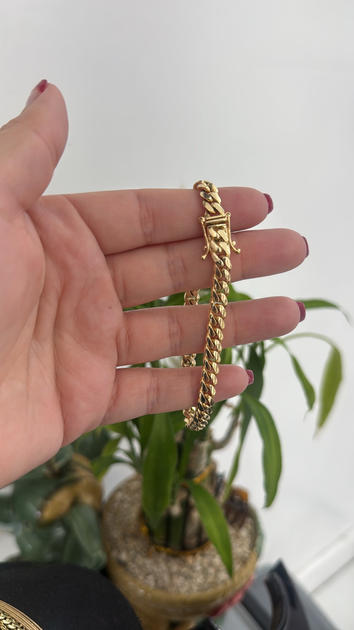 10k set 6mm cuban link chain