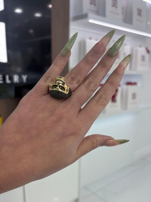 14k Skull Ring