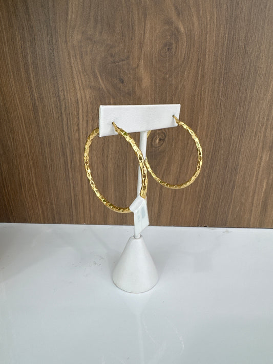 14K Big Hoops