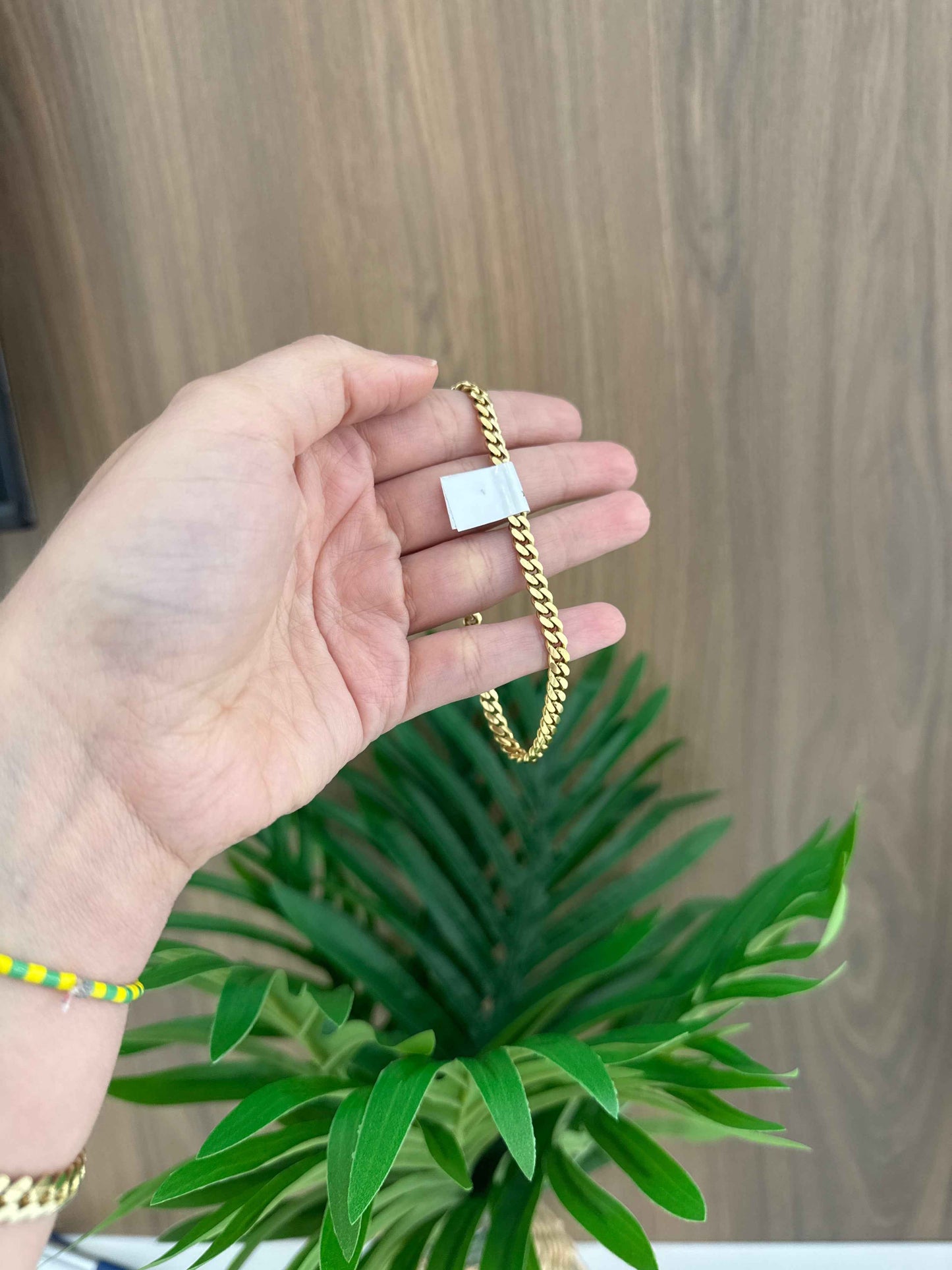 10K 5 MM Italian Cuban link Bracelet