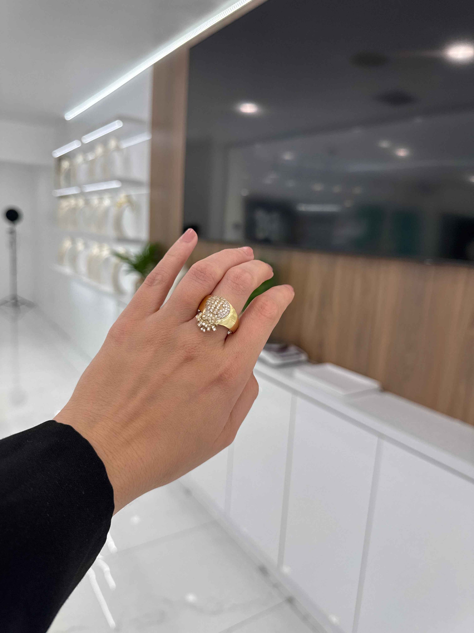 10K Money Bag Ring