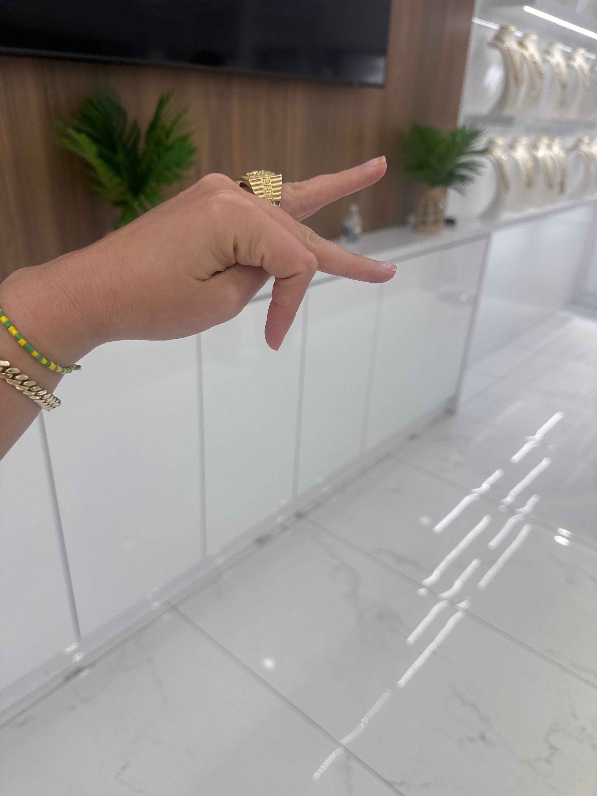 14K Centenario Ring