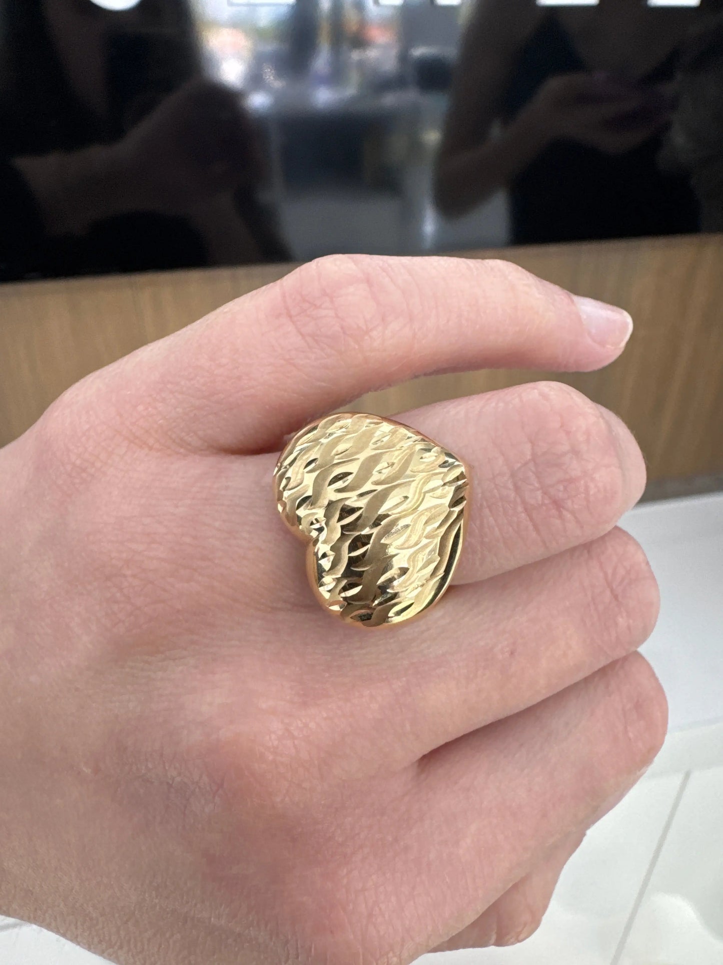10K Heart Ring My Store