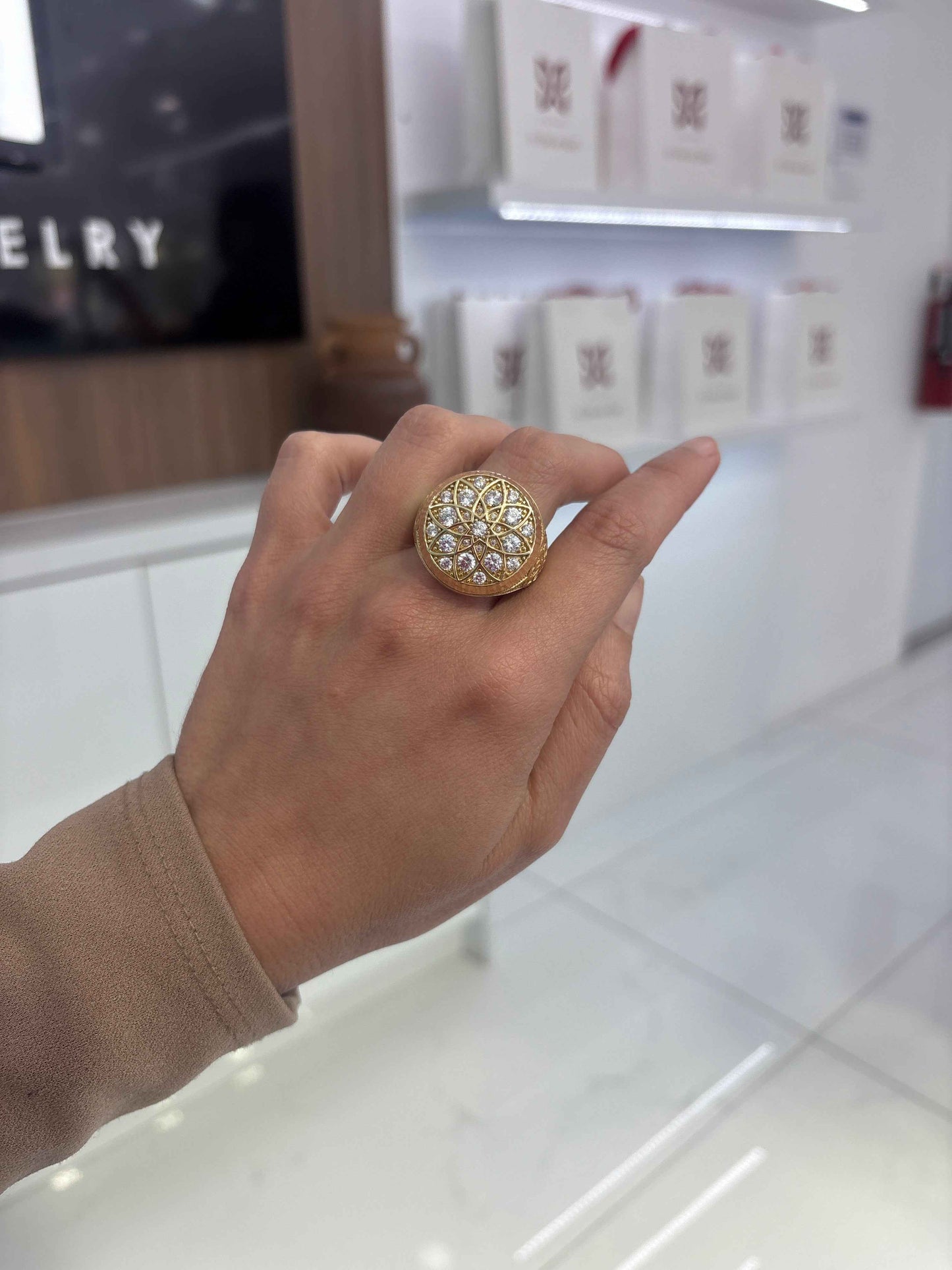 10K Rosetta Ring