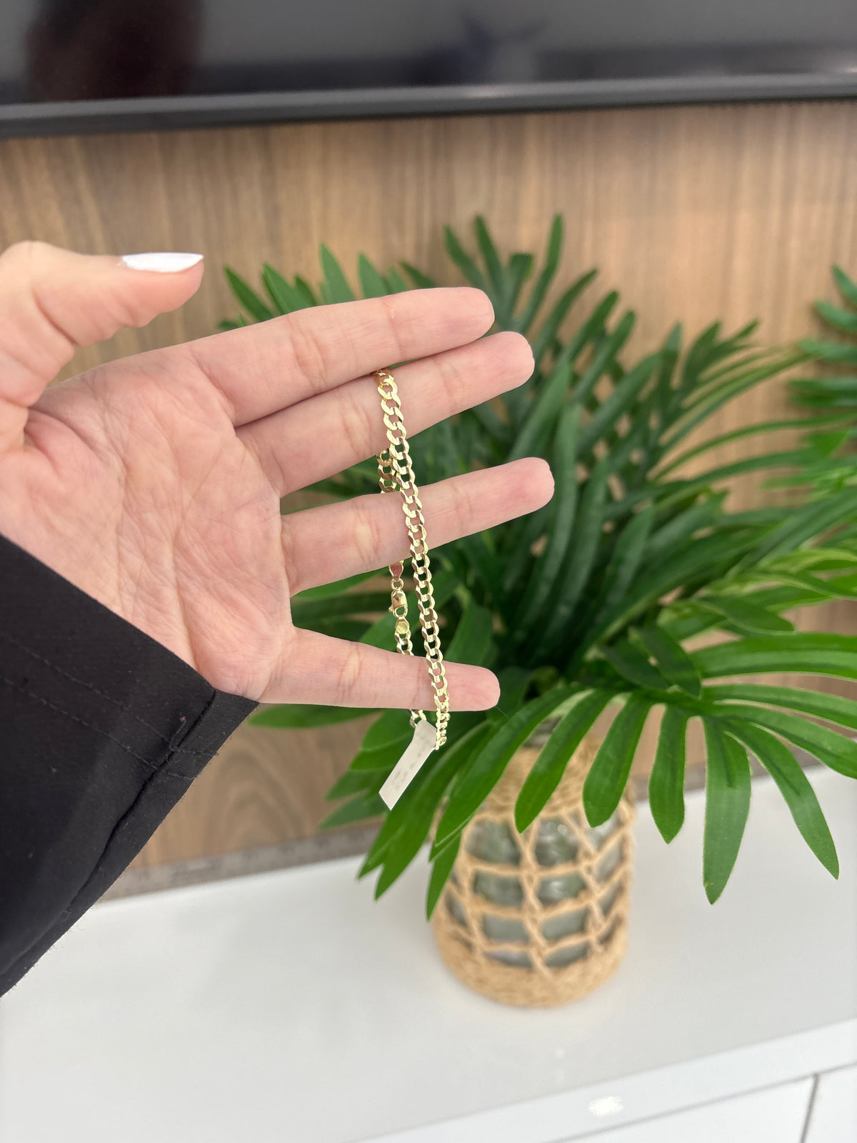 14K Curb Link Bracelet