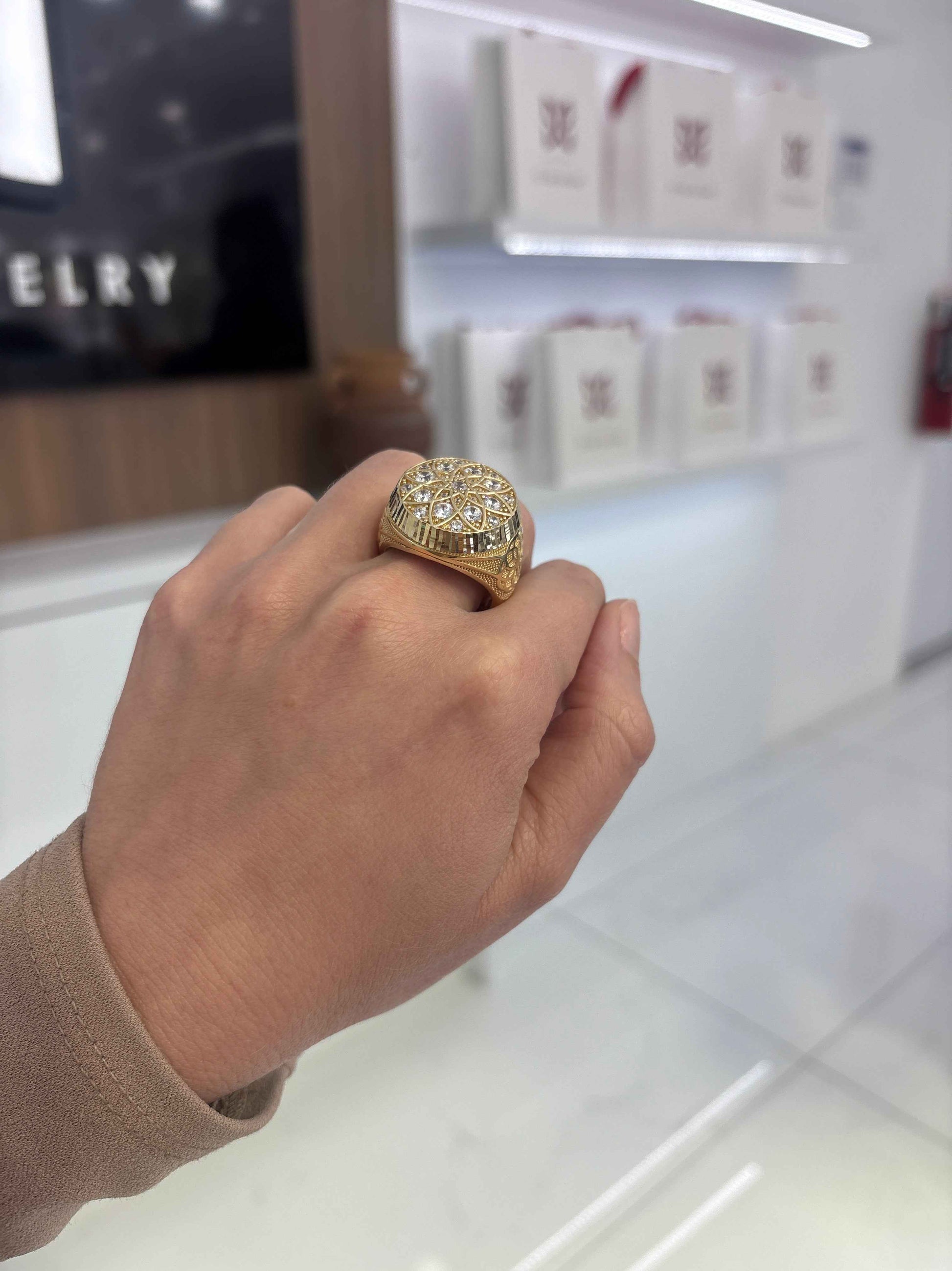 10K Rosetta Ring