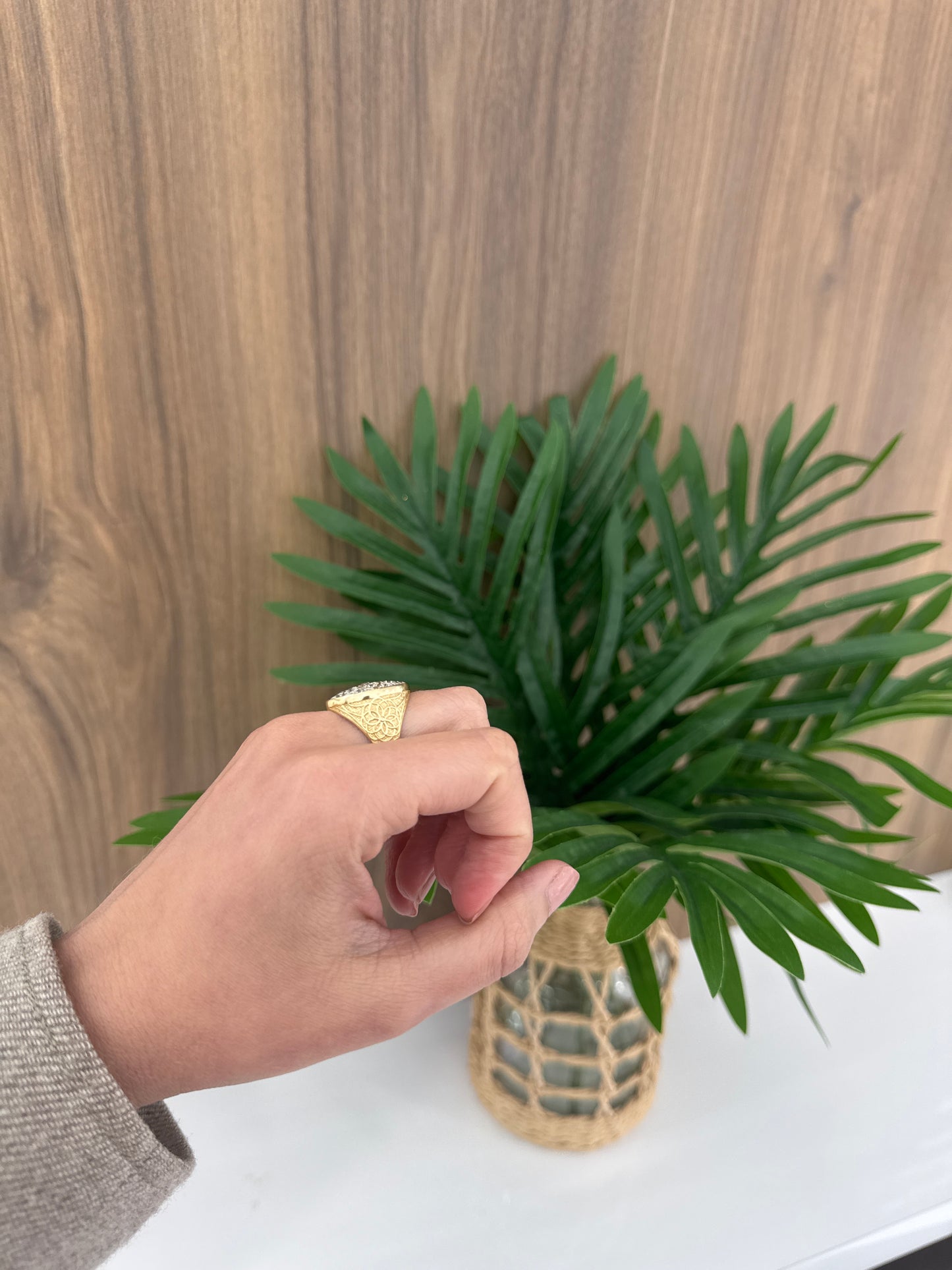 14K Roseta Ring