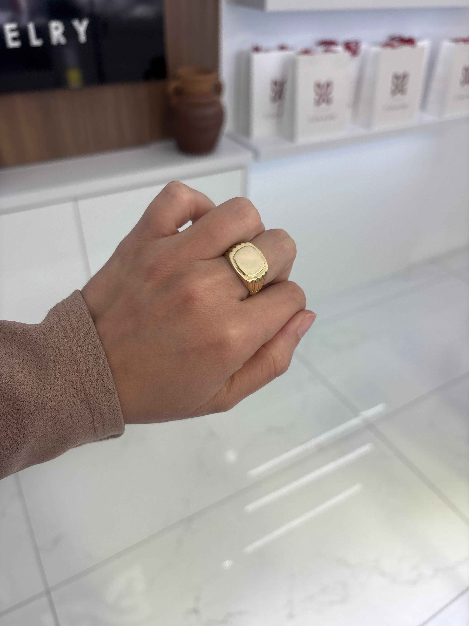 10K Plain Ring