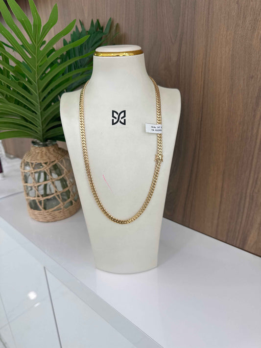 10K 6.5MM Cuban link chain