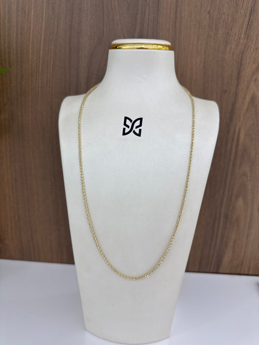 10K Ice Moon Necklace