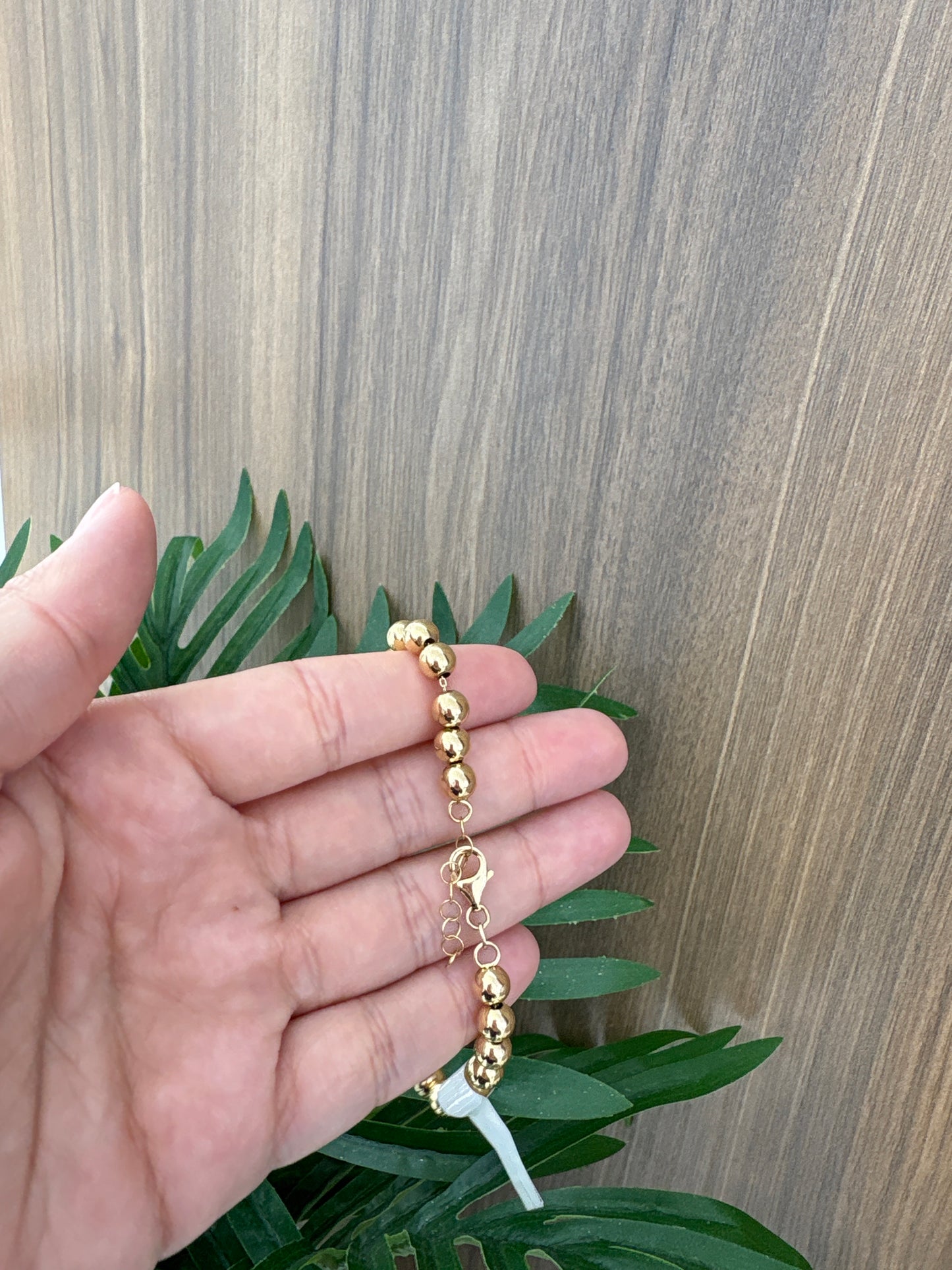 10k balines bracelet