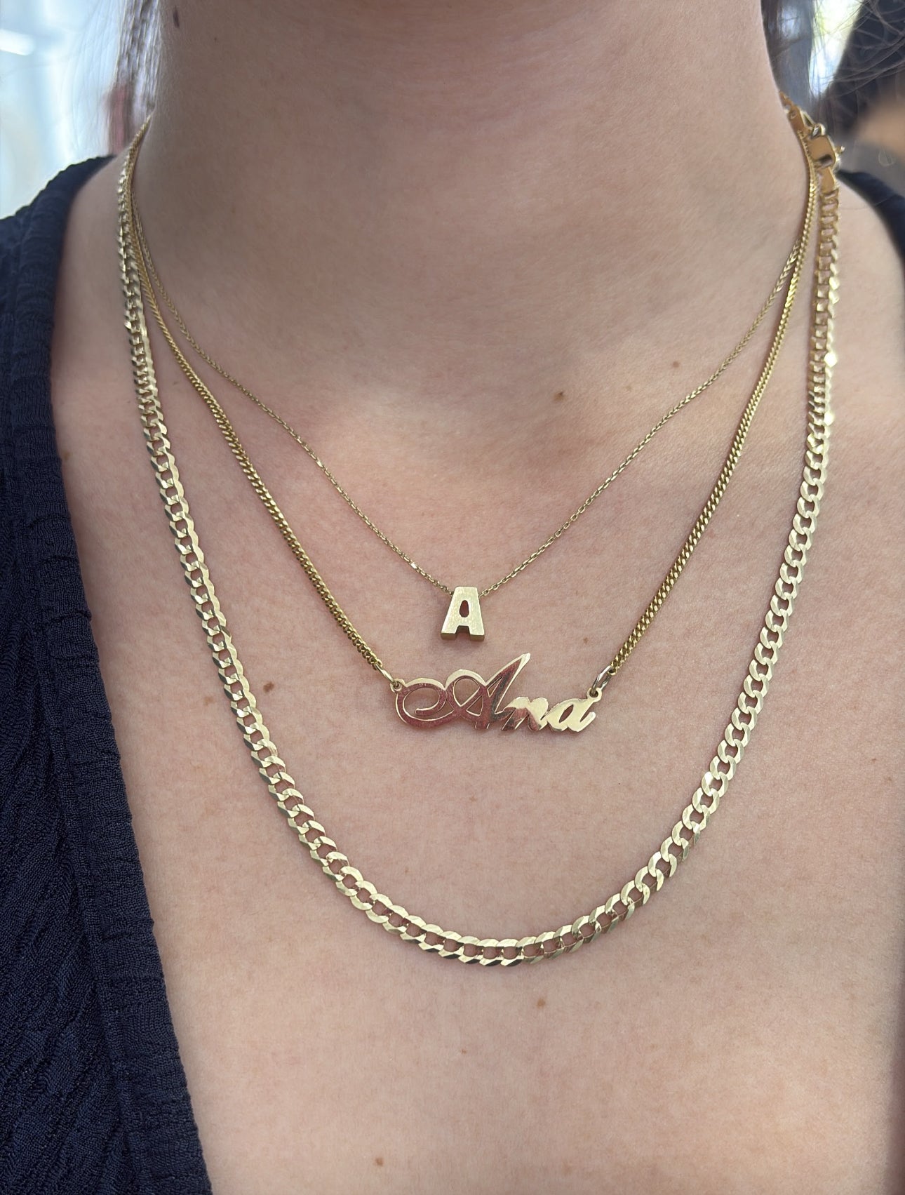 14k cadena diferencia