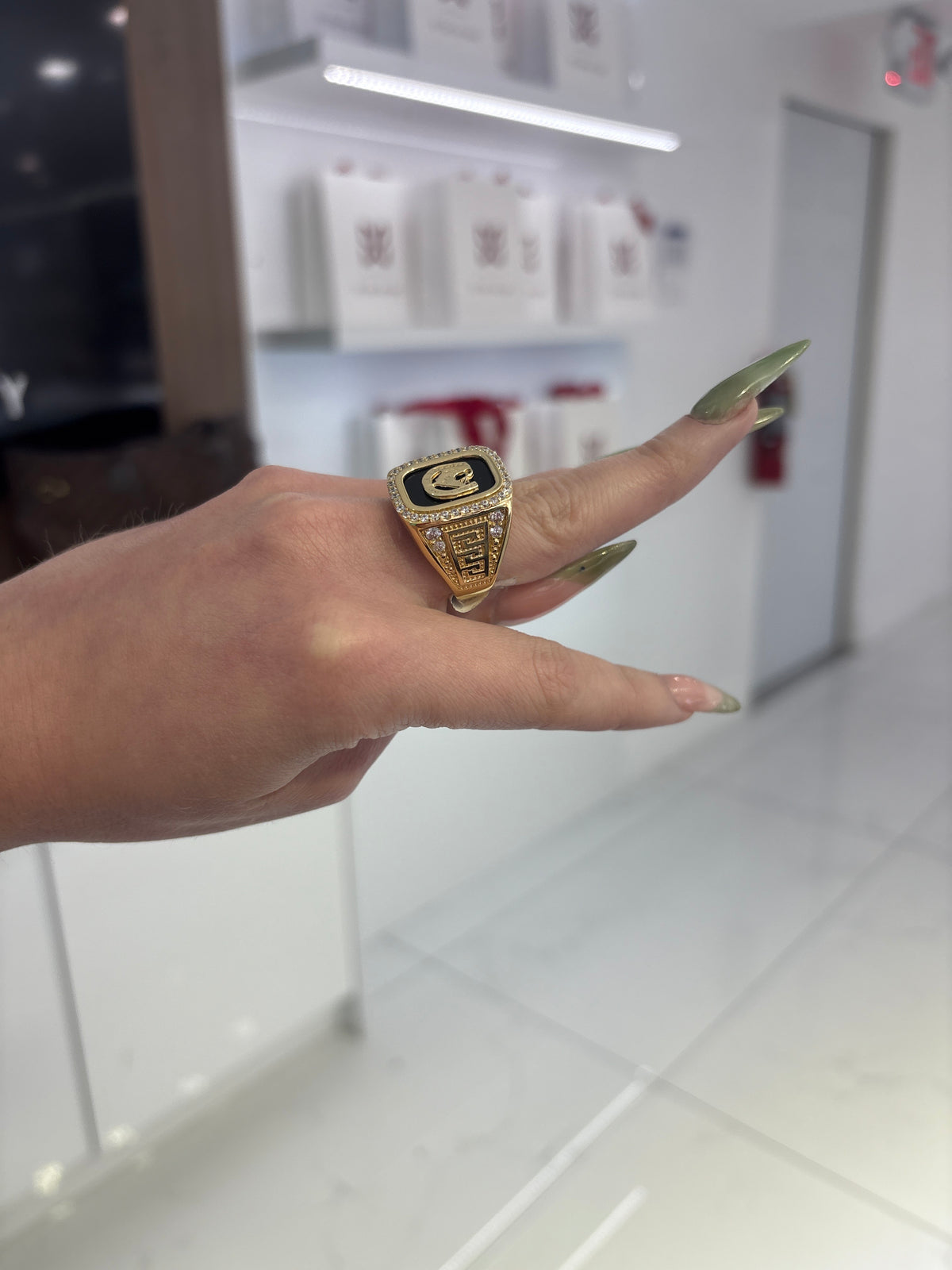 14K Horse Ring