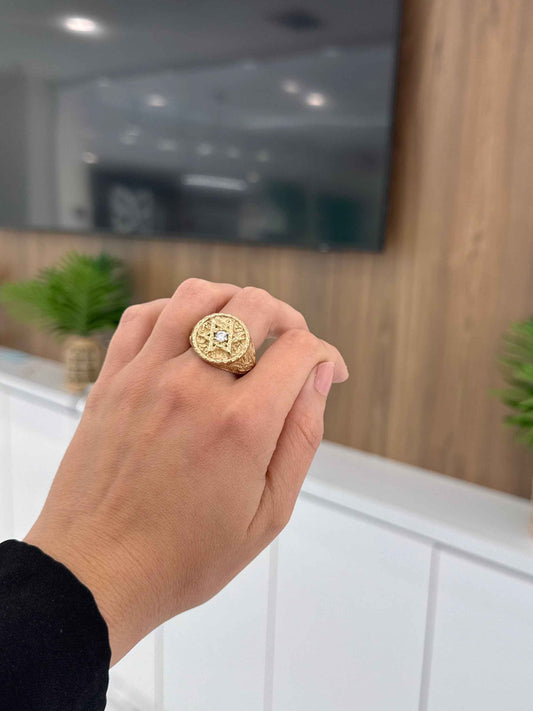 10K Star Ring