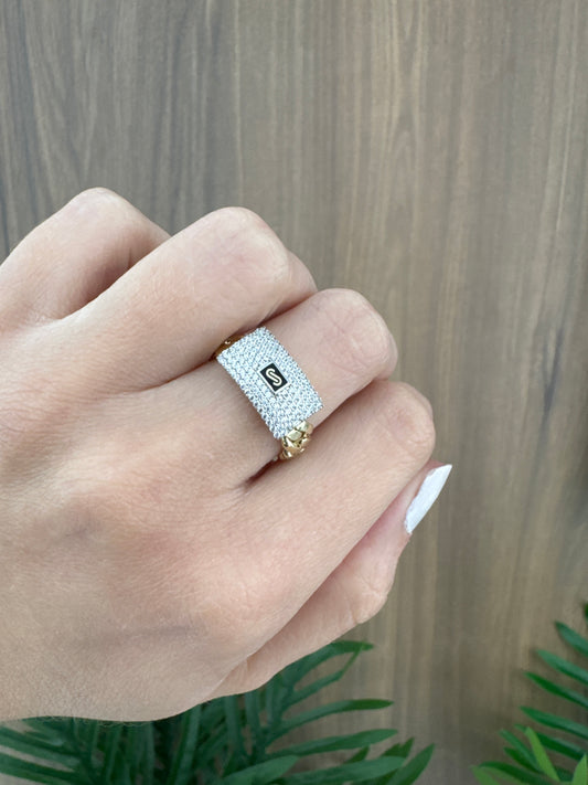 10K Monaco Ring