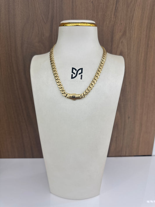 10K 8MM Monaco Chain