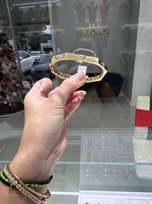 14K Medusa Bracelet