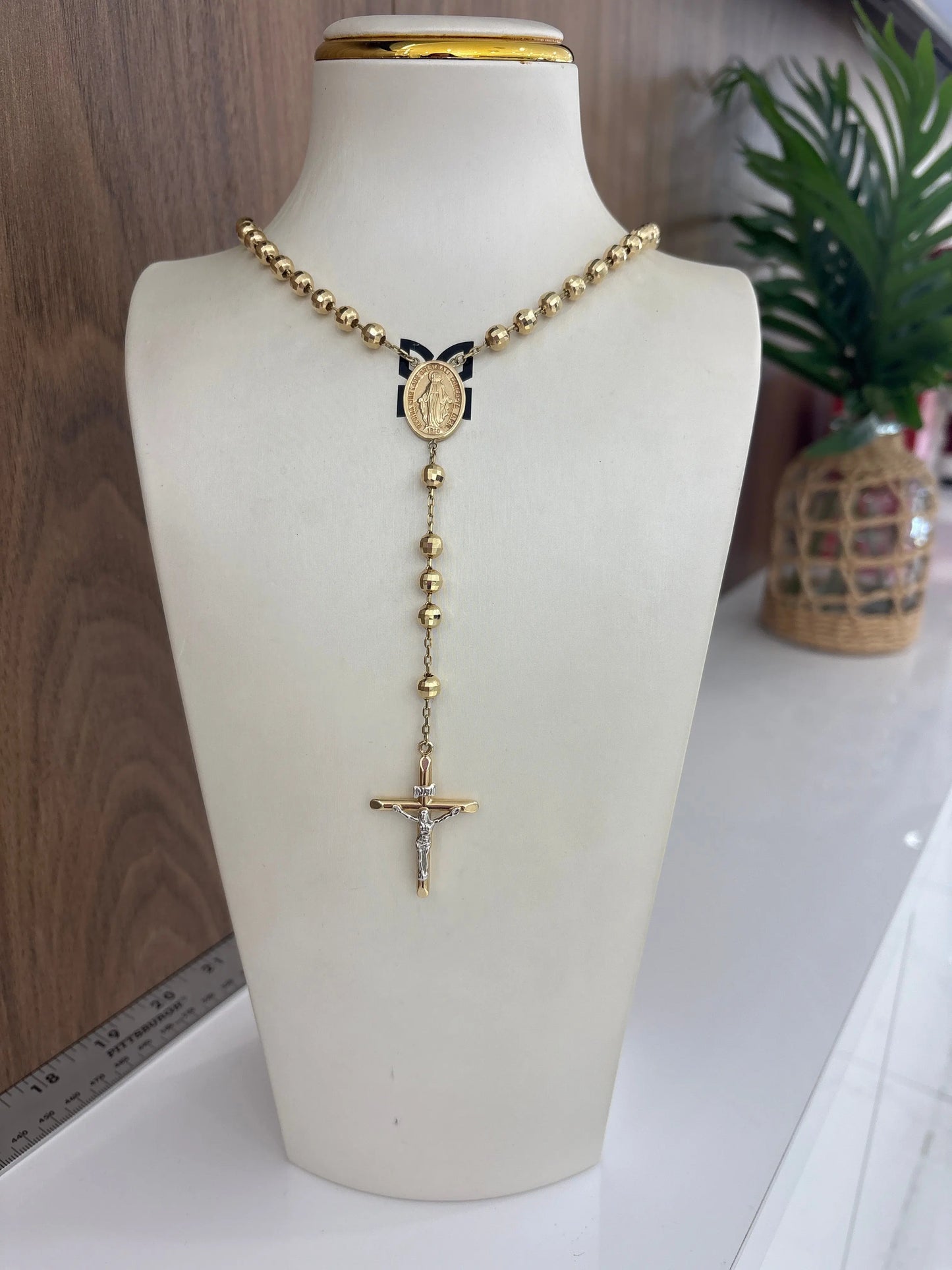 10K Rosario Necklace My Store