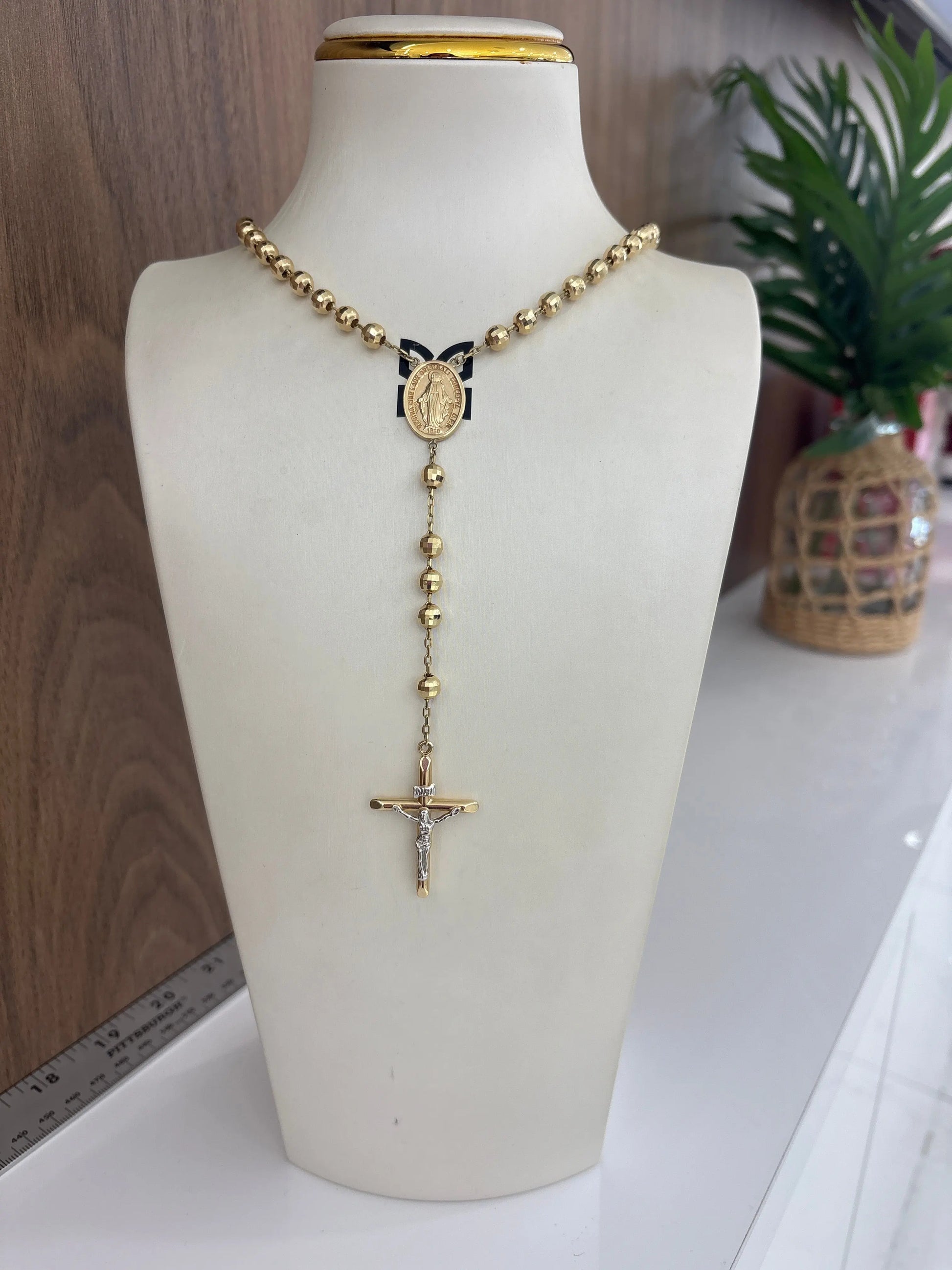 10K Rosario Necklace My Store