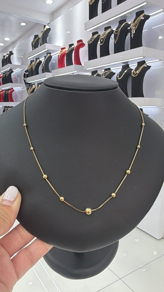14K Bali Chain